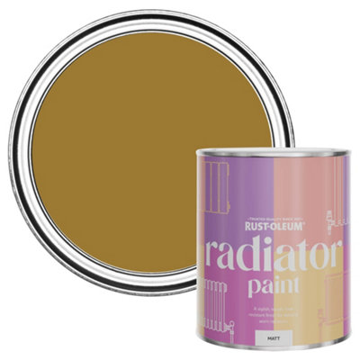 Rust-Oleum Wet Harvest Matt Radiator Paint 750ml