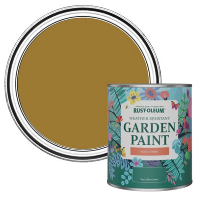 Rust-Oleum Wet Harvest Satin Garden Paint 750ml | DIY At B&Q