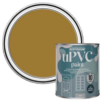 Rust-Oleum Wet Harvest Satin UPVC Paint 750ml