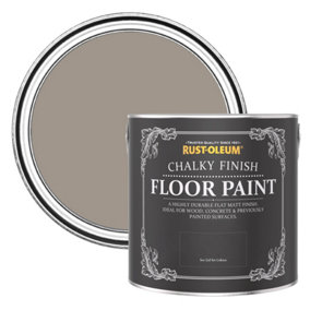 Rust-Oleum Whipped Truffle Chalky Finish Floor Paint 2.5L