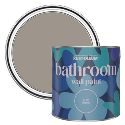 Rust-Oleum Whipped Truffle Matt Bathroom Wall & Ceiling Paint 2.5L