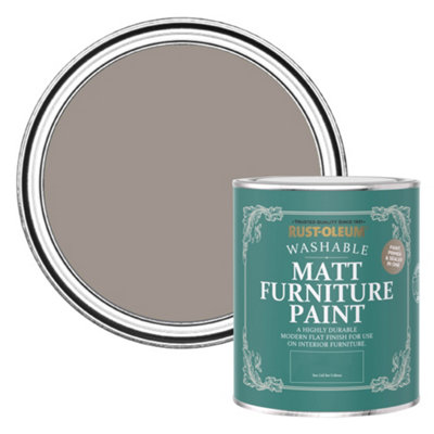 Rust-Oleum Whipped Truffle Matt Furniture Paint 750ml