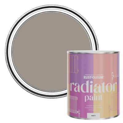 Rust-Oleum Whipped Truffle Matt Radiator Paint 750ml