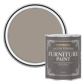 Rust-Oleum Whipped Truffle Satin Furniture Paint 750ml