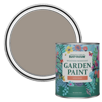 Rust-Oleum Whipped Truffle Satin Garden Paint 750ml