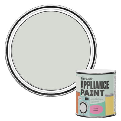 Rust-Oleum Winter Grey Satin Appliance Paint 250ml