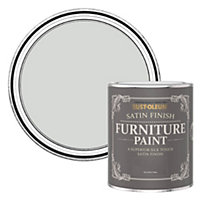 Rust-Oleum Winter Grey Satin Furniture Paint 750ml