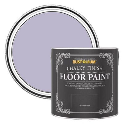 Rust-Oleum Wisteria Chalky Finish Floor Paint 2.5L