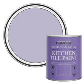 Rust-Oleum Wisteria Gloss Kitchen Tile Paint 750ml
