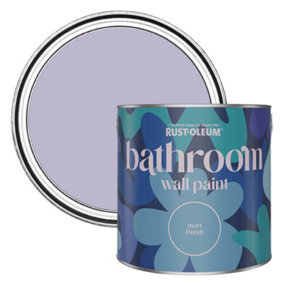 Rust-Oleum Wisteria Matt Bathroom Wall & Ceiling Paint 2.5L