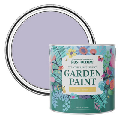 Rust-Oleum Wisteria  Matt Garden Paint 2.5L