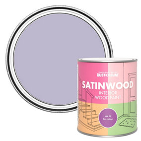 Rust-Oleum Wisteria Satinwood Interior Paint 750ml