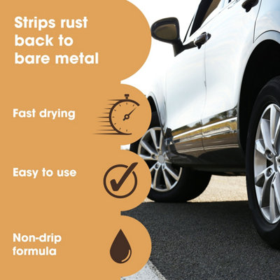 Rust Remover Gel for Interior & Exterior Use - Rust Treatment for ...