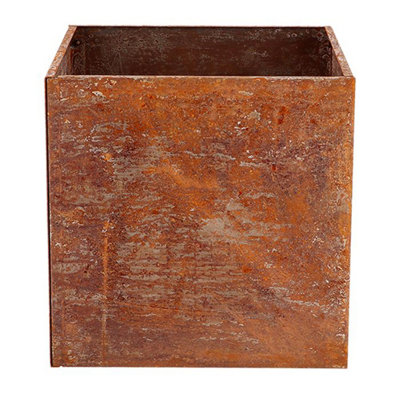 Rust Square Planter (Knockdown)
