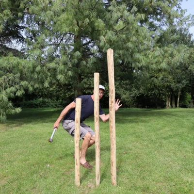 Rustic Chestnut Fence Posts 240CM