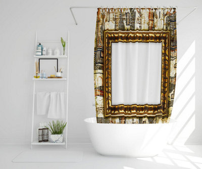 Rustic Egyptian Frame (Shower Curtain) / Default Title Price Comparisons | Compare The Build