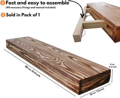 20 inch new arrivals wide wood shelves