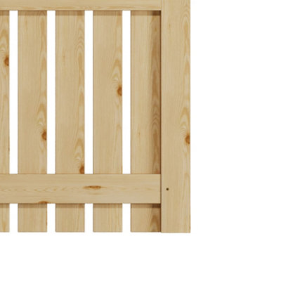 Rustic Latch Wooden Garden Gate 120cm W x 90cm H