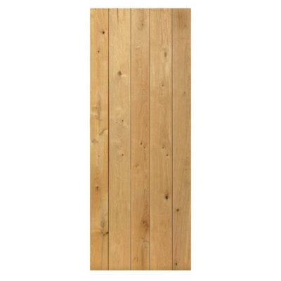 Rustic Oak Ledged Internal Door