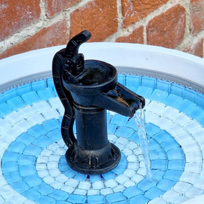 Rustic Pump - A Hydria Life Fountain Accessory