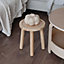 Rustic Small Wooden Stool - Milking stool - Oxford Stool