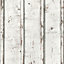 Rustic Wood Planks Wallpaper White  - AS Creation 9537-01
