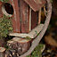 Rustic Wooden Bird House & Flower Pot Planter Bird Nesting Box Gift Idea