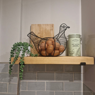 Rustic wooden Shelves- Set of two - Small - 60cm