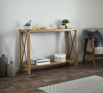 Rustica Living Room Console Storage Table