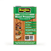 Rustins Advanced Wood Preserver - Dark Brown 5ltr