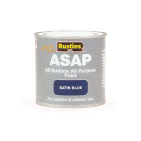 Rustins All Surface All Purpose Paint - Blue 250ml