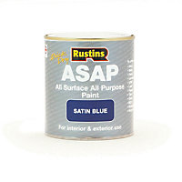 Rustins All Surface All Purpose Paint - Blue 500ml