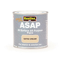 Rustins All Surface All Purpose Paint - Cream 250ml