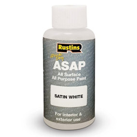 Rustins All Surface All Purpose Paint - White 50ml