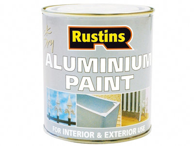 Rustins ALPTW250 Aluminium Paint 250ml RUSAP250