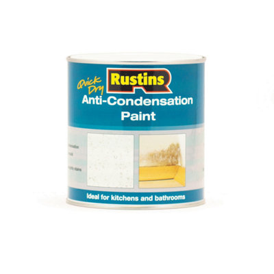 Rustins Anti-Condensation Paint Matt - White 1ltr | DIY at B&Q