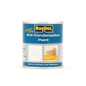 Rustins Anti-Condensation Paint Matt - White 500ml