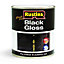 Rustins Black Gloss Paint 1ltr