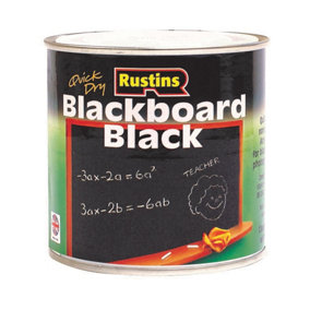 Rustins Blackboard Black Paint - 100ml
