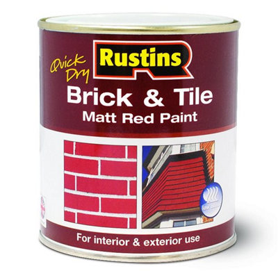 Rustins Brick & Tile Paint - 1ltr