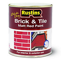 Rustins Brick & Tile Paint - 250ml