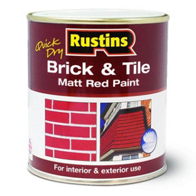 Rustins Brick & Tile Paint - 500ml