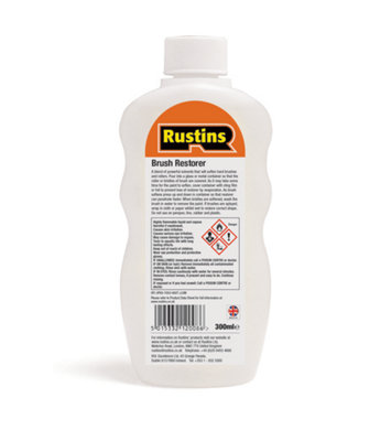 Rustins Brush Restorer 300ml For Hard Brushes