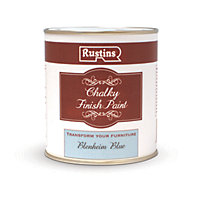 Rustins Chalky Finish Paint Blenheim - Blue 250ml