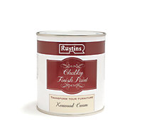 Rustins Chalky Finish Paint - Kenwood Cream 250ml