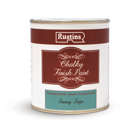 Rustins Chalky Finish Paint Savoy - Sage 250ml