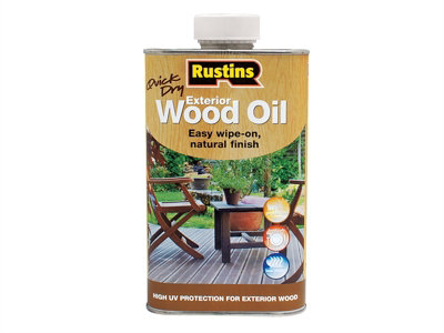 Rustins EWDOIL500 Exterior Wood Oil 500ml RUSEWO500