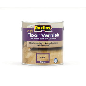 Rustins Floor Varnish Gloss - Clear 2.5ltr