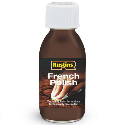 Rustins French Polish Pure Shellac Quality Finish for Furniture 125ml