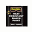 Rustins Heat Resistant Paint - Black 250ml